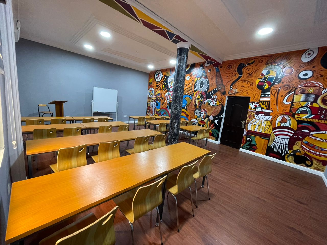 Interior of The Black Box